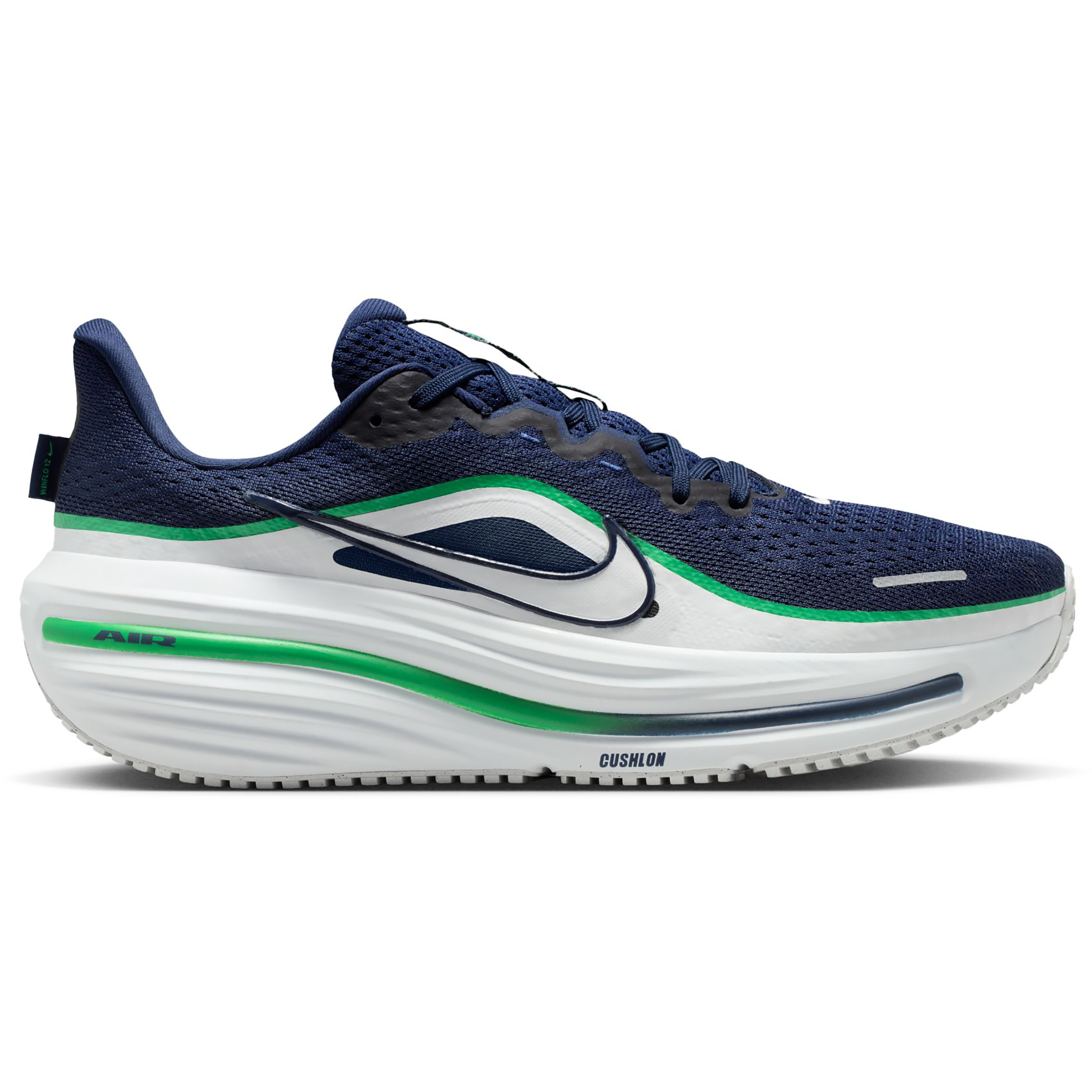 Nike Air Winflo 12 Herren Laufschuhe blau Größe 46 Laufen Atmungsaktiv