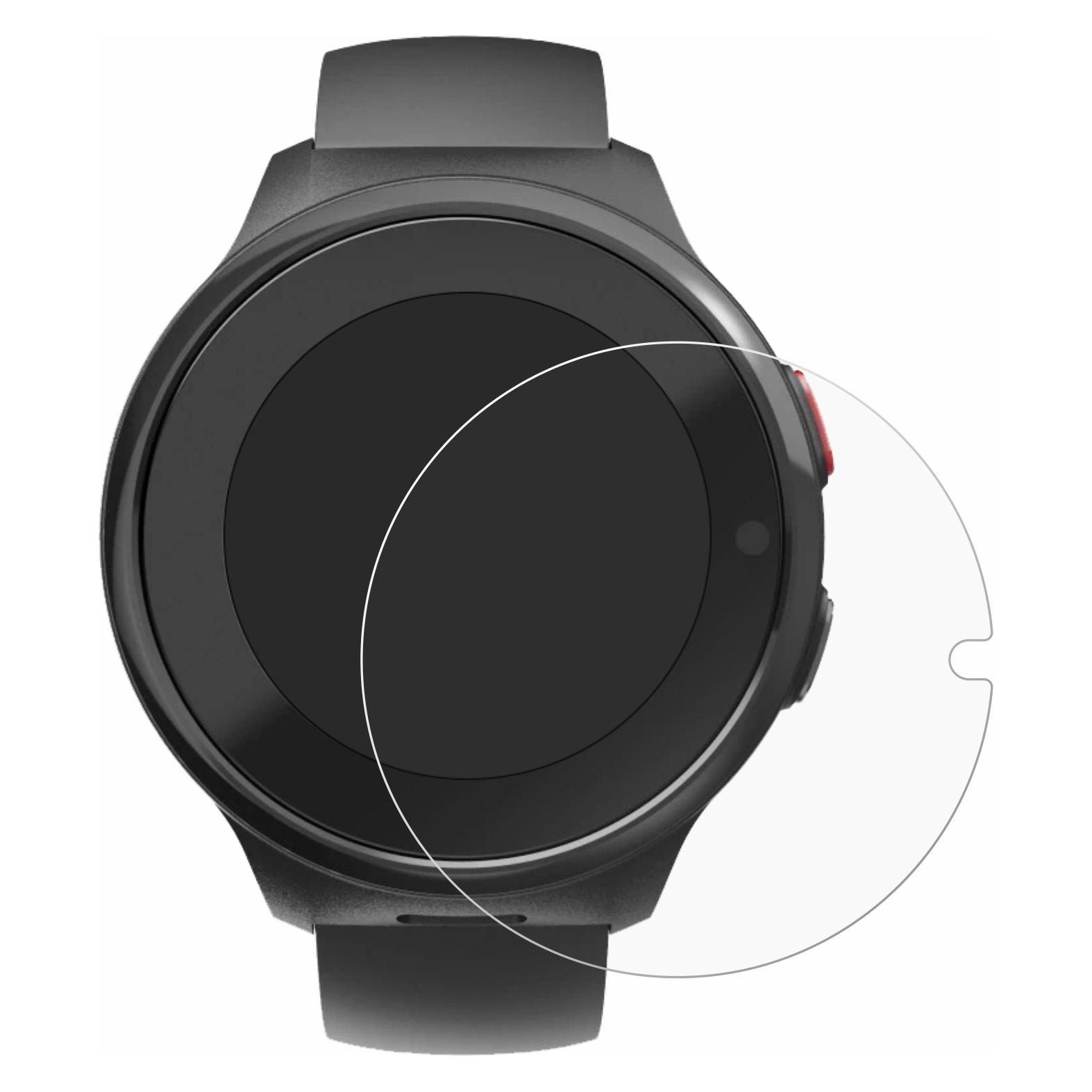 upscreen Schutzfolie für Hama Kids Smartwatch Displayschutz Displayschutzfolie Folie Klar antibakteriell (2064821)