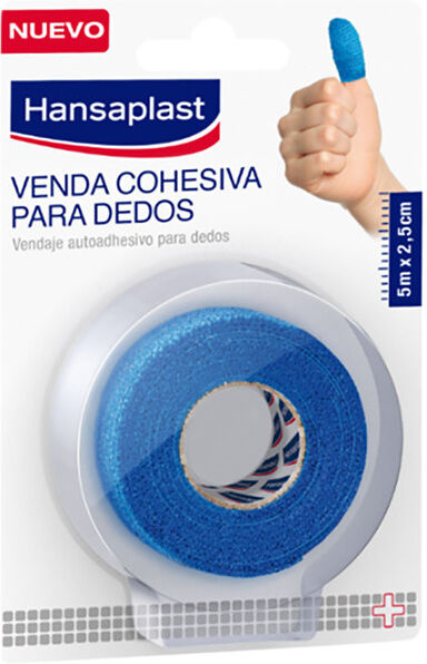 Hansaplast Blue Finger Cohesive Bandage