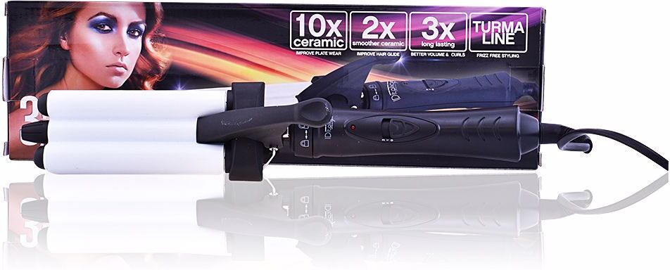 Id Italian curling wand x3 turmaline