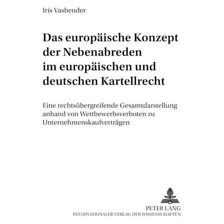 Peter Lang Vasbender:Das europäische Konzept der N (Deutsch, Iris Vasbender) (64887444)