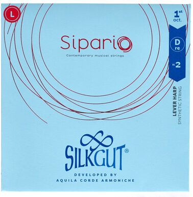 Sipario Silkgut 1st D Harp String No.2