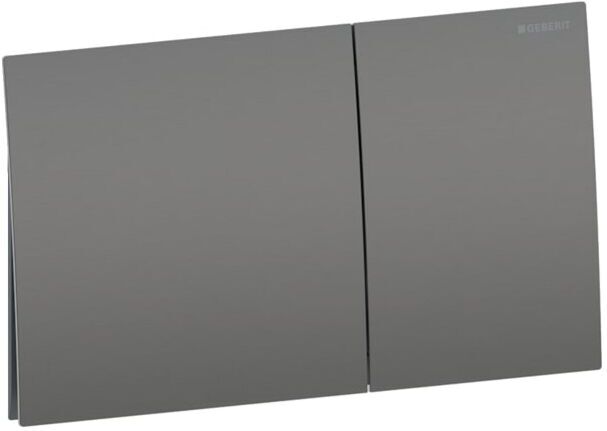 Geberit Sigma 70 Square Betätigungsplatte 115622QD1 für 2-Mengen-Spülung, schwarzchrom
