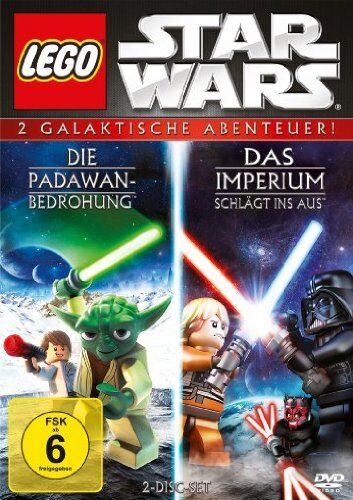 Lego Star Wars: Die Padawan Bedrohung / Das Imperium schlägt ins Aus [2 DVDs] - Preis vom 11.10.2026 03:10:56 h