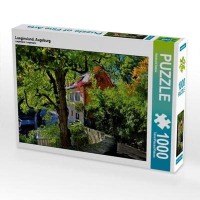 CALVENDO Puzzle Lueginsland, Augsburg | 1000 Teile Lege-Größe 64x48cm Foto-Puzzle für glückliche Stunden