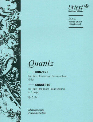 Breitkopf & Härtel Quantz Flötenkonzert
