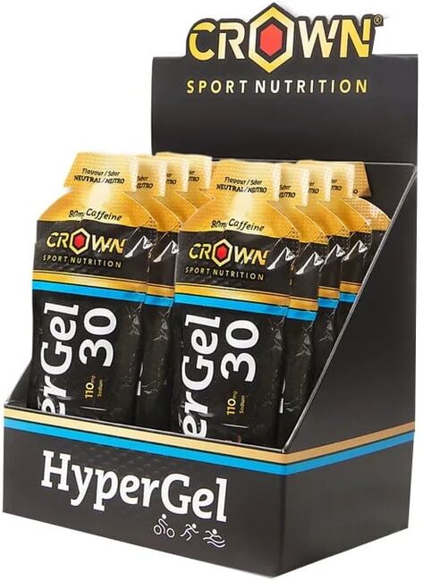Crown Hypergel 30 Cafeína 10 Géis 75g Neutro