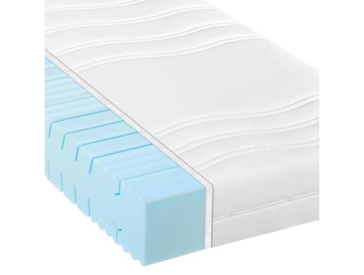 BeCo Luxus Universal High Relax Kaltschaummatratze 21 cm Komforthöhe – Ergonomische Anpassung, 7 Zonen für optimalen Schlafkomfort, langlebig