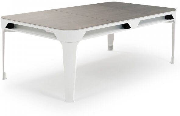 Cornilleau Play-Style Hyphen Outdoor Pool Table Dining Top White Wood