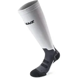Lenz, Unisex, Sportsocken, Compression (S), Grau, Schwarz, Weiss