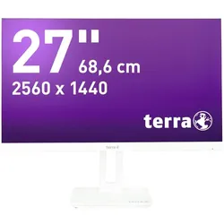 Wortmann TERRA LCD/LED 2465W PV white USB-C/DP/HDMI GREENLI (1920 x 1080 Pixel, 23.80"), Monitor, Weiss
