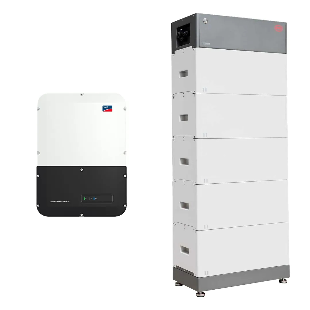 BYD Sunny Boy Storage 5.0 5kW Wechselrichter mit 13,8kWh Batteriespeicher-Set