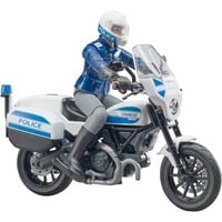 62731 bworld Scrambler Ducati Polizeimotorrad, Modellfahrzeug