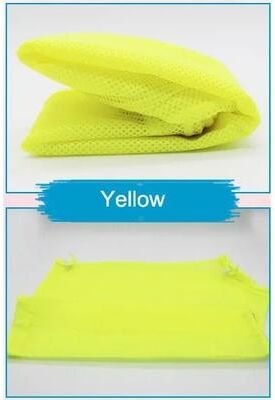 Uplifted Finds Anti Scratch Mesh Cat Grooming & Bathing Bag yellow