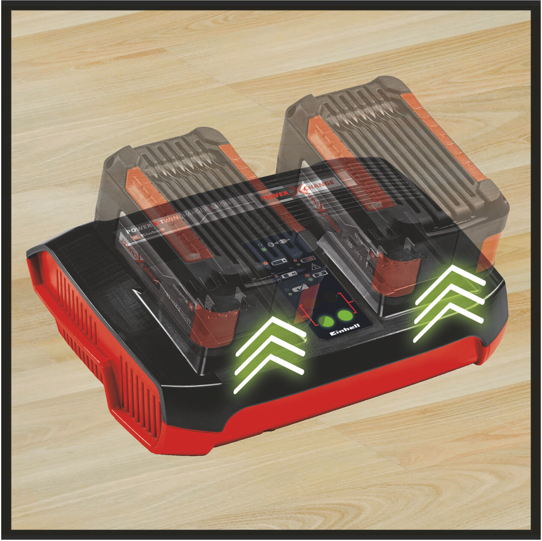 Einhell PXC-Ladegerät Power X-Twincharger 3A (4512069)