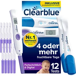 Clearblue Ovulation U Schwangerschaftst Kombipack 12 ST