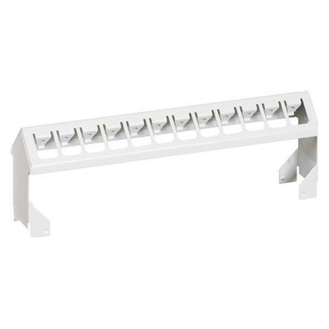 LK Actassi patchpanel for DIN skinne Mulighed for 12 stk. RJ45 konnektor Brede 13 modul (VDIR612003)