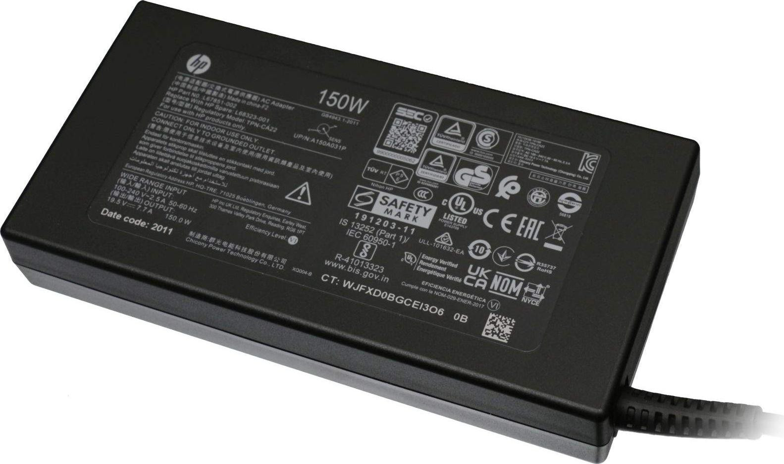 HP AC-voeding 150W Netvoeding voor PC en server