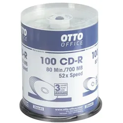 OTTO Office CD-Rohlinge »CD-R« silber