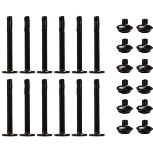 Alphacool Radiatorschraube 12x M3x30mm/M3x5mm Grau Kreuzschlitz Flachkopf