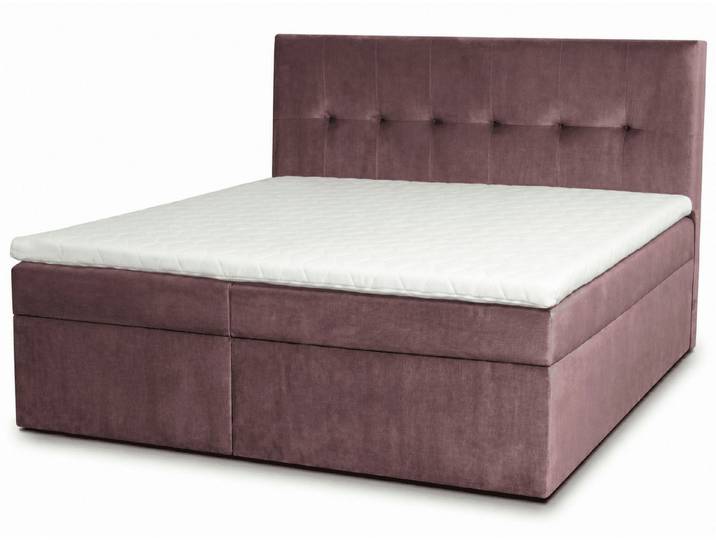 JVmoebel Boxspringbett Braunes Boxspringbett 180 × 200 mit Schubladen Doppelbett, Made in Europa