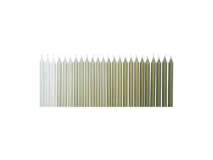 Ferm Living Bougies antiques Ombre, 24 pièces Khaki