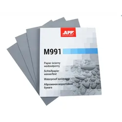 APP M991 Schleifpapier wasserfest 230 x 280mm P3000, 1 Blatt