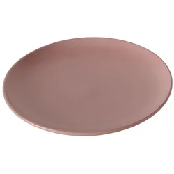 Boltze Keramik Teller Pastell, H:2,5 cm, D:20,5 cm, Rose