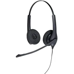 Jabra BIZ 1500 Duo USB (Kabelgebunden, USB-A), Office Headset, Schwarz