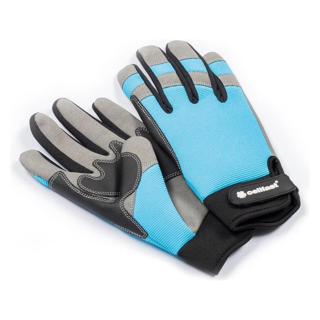 Cellfast Gerätehandschuhe 11 / XXL ideal zum Einsatz bei härteren Gartenarbeiten, 100% synthetisches (11, XXL) (92-015)