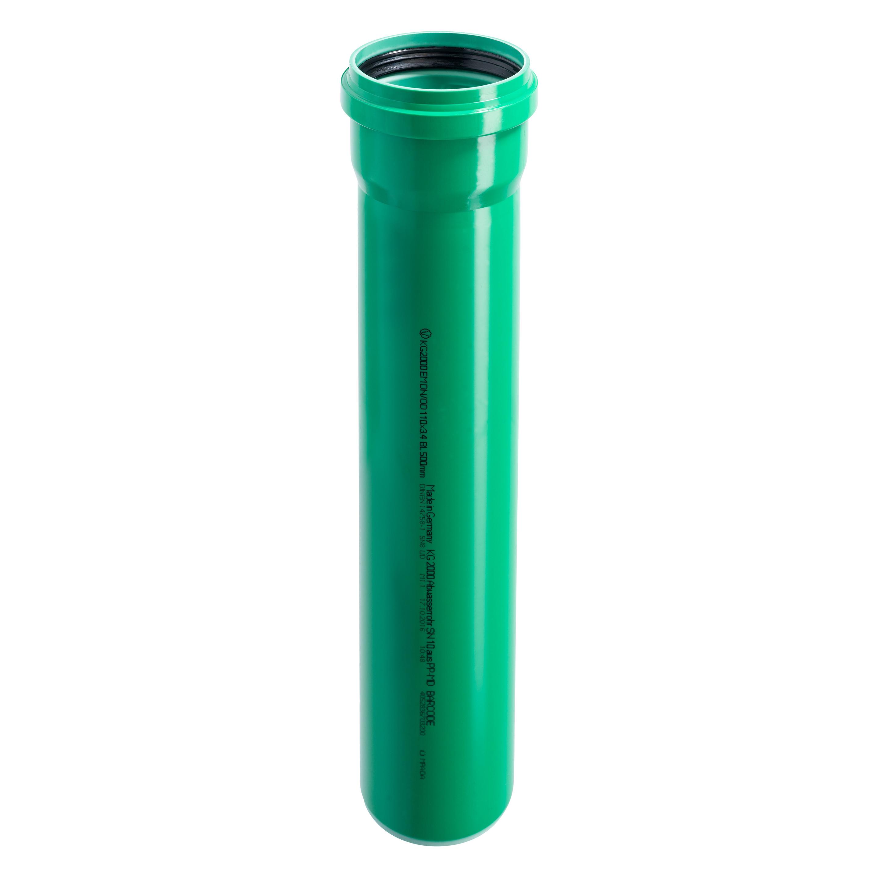 Ostendorf KG2000 Rohr DN/OD 110, 500mm, SN 10, mit einer Muffe (33172334)