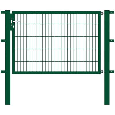 Zauneinzeltür ALBERTS "Flexo", grün, B:150cm H:100cm, Stahl, Tore, 150 cm Breite, in versch. Höhen