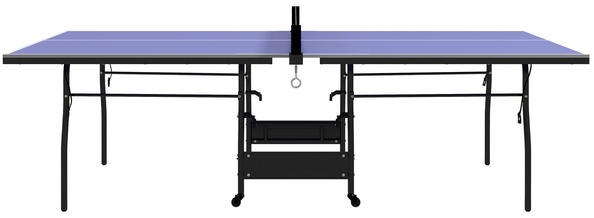 Tischtennisplatte klappbar Standard Tischtennistisch inklusive Tischtennisnetz 3 B?lle 12mm Tischplatte