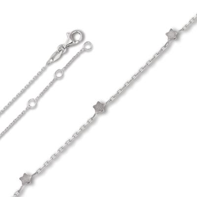 Silberkette ONE ELEMENT "Halskette Rundankerkette aus 925 Silber 45 cm", silber, Halsketten, Damen, Silber 925 (Sterlingsilber), Silberkette, Klassisch & stilvoll – ein Begleiter für viele Anlässe