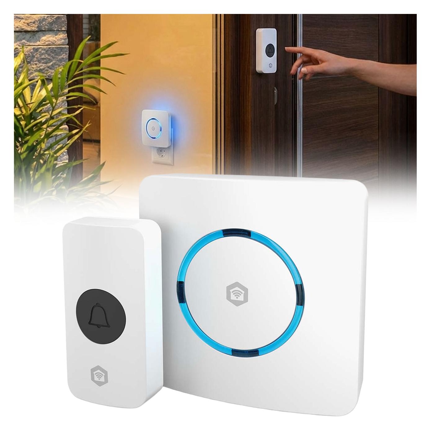 Nedis SmartLife Gong (Funk 433-Mhz, WLAN) (WIFIDB11CWT)