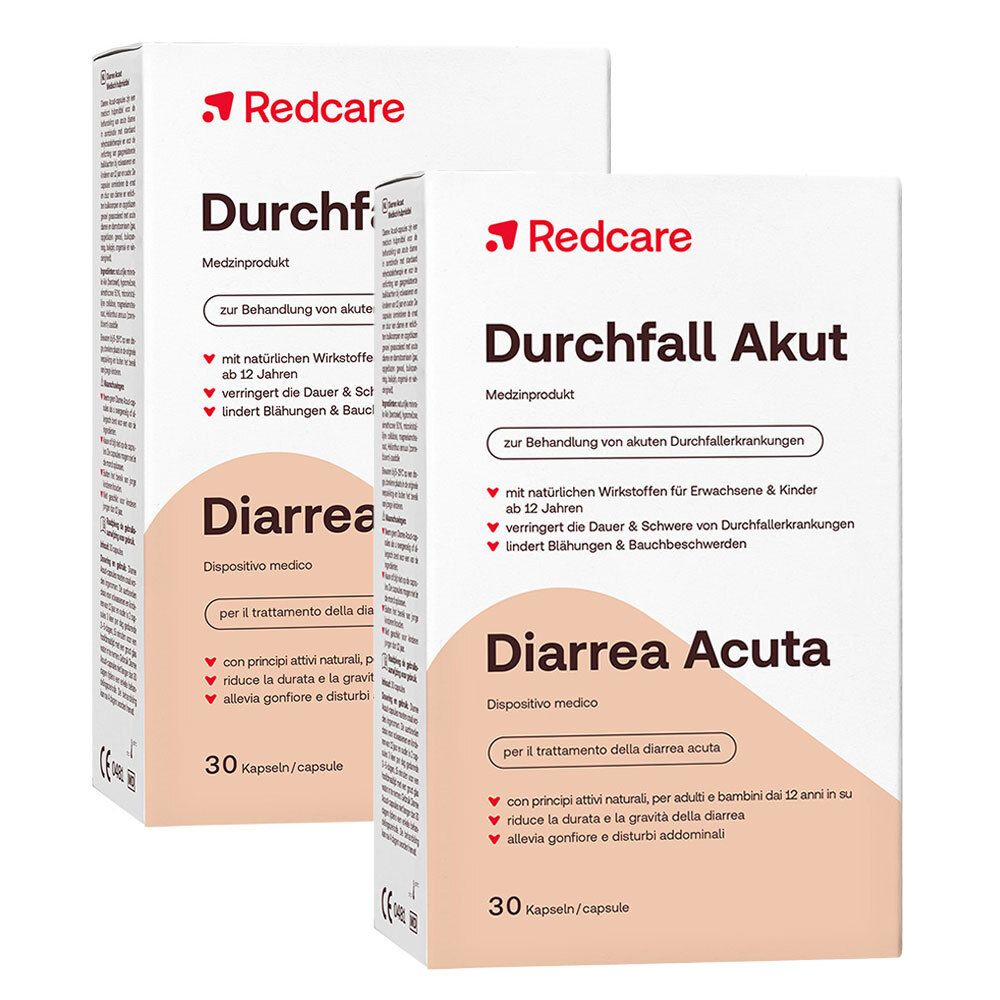 Redcare Durchfall Akut x2 2x30 St Kapseln