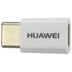 Original Huawei Micro-USB zu Typ-C Adapter AP52, für Huawei Smartphones, weiß