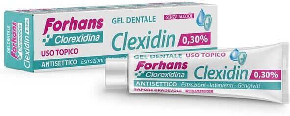 Forhans Clexidin Gel Dentale 0,30% Antibatterico 30 ml