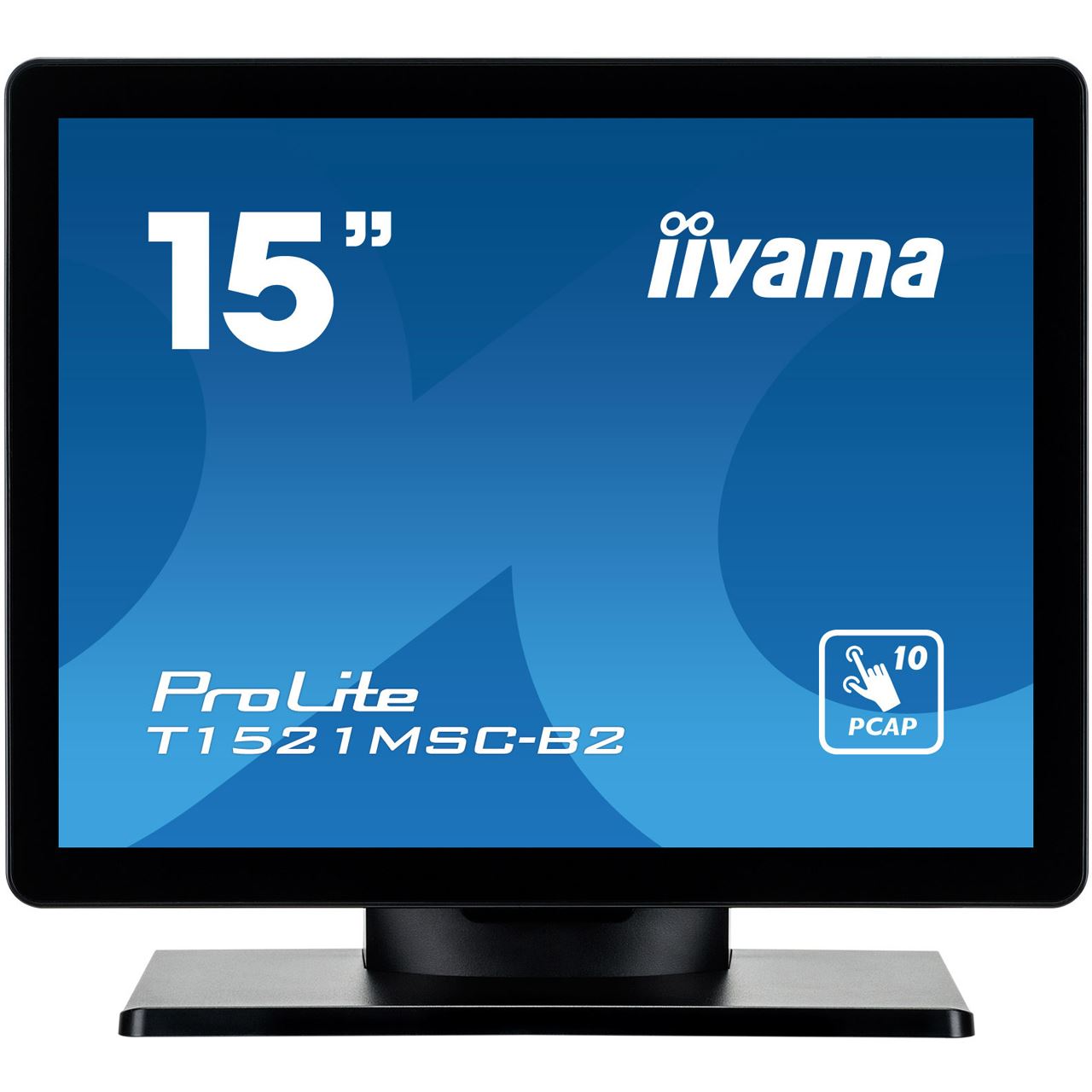 15" (38,10cm) iiyama ProLite T1521MSC-B2 schwarz 1024x768 1xHDMI / 1xVGA