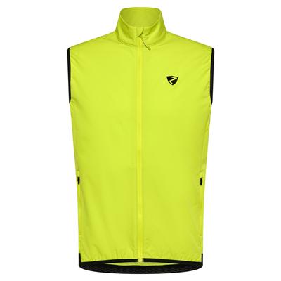 Funktionsweste ZIENER "NASIM-Z", Herren, Gr. 58, bitter lemon, Obermaterial: 100% Polyester, Westen Funktionsweste