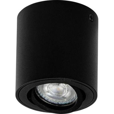 OSRAM HOMELIGHTING Spot Surface Round GU10 Black 4099854445965 LED-Außenwandleuchte GU10 Schwarz