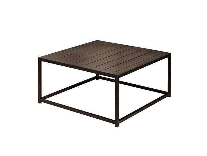 Loungetisch quadratisch aus Aluminium