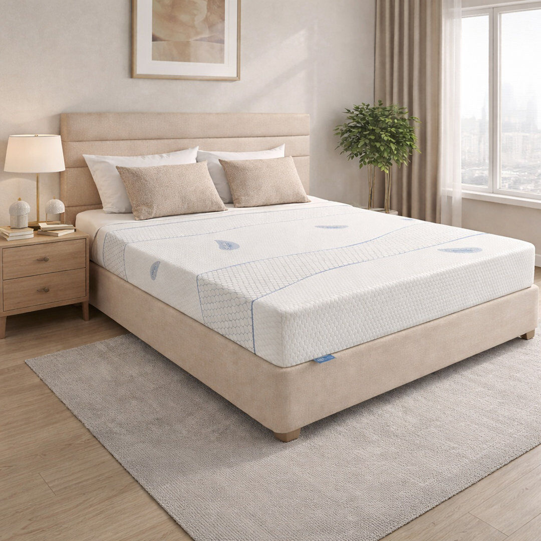 Sareer Furniture Sareer Cool Blue Memory Foam Mattress Super King (6')