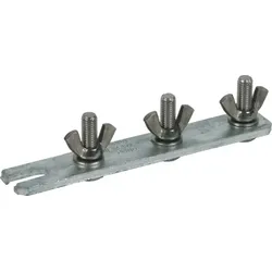 Dehn Erdungssammelschiene ST/tZn L180mm ESS3PM10X35STTZN