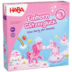 Haba Einhorn Glitzerglück Eine Party für Rosalie (Deutsch, 2 - 4 Spieler)