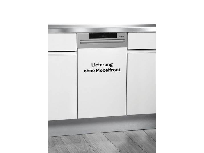 GORENJE teilintegrierbarer Geschirrspüler GI561D10S, 11 Maßgedecke