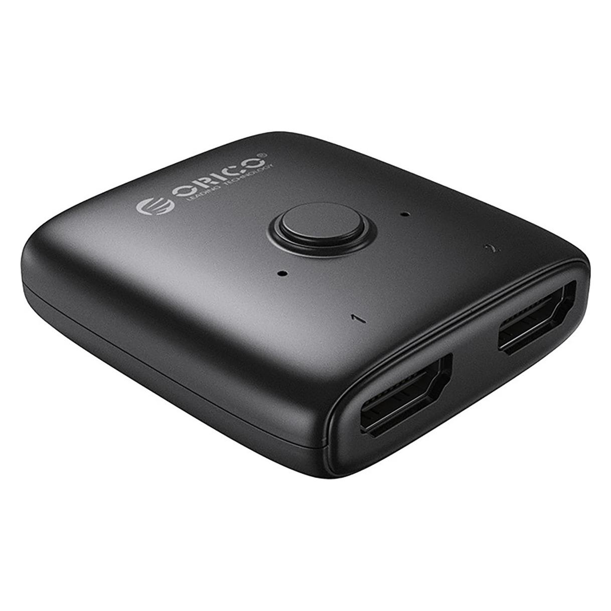 Orico Adapter HDMI AS2-A1 dwukierunkowy splitter - czarny (HDMI, HDMI) (72069651)