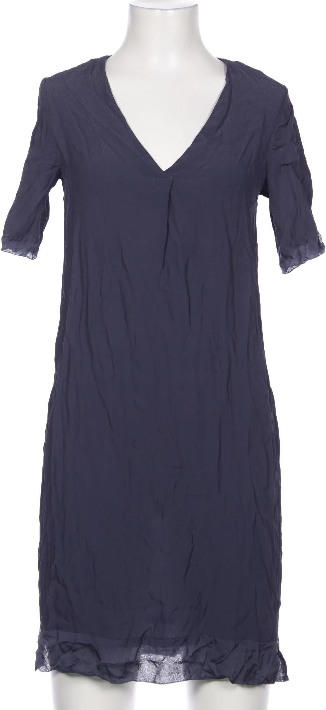 Second Female Damen Kleid, Blau, Gr. XS, Viskose - Second Hand