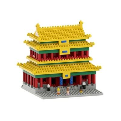 BRIXIES 200185 - The Lama Temple, 3D Konstruktionsbausatz aus Ministeinen, 570 Teile