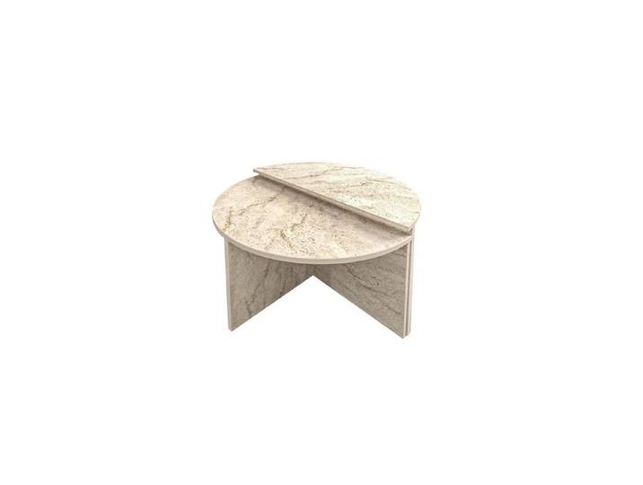 DEMA Home Couchtisch Dolunay Couchtisch (2 Tische), Breite ca.: 70 cm Höhe ca.: 51,8 cm Tiefe ca.: 38 cm